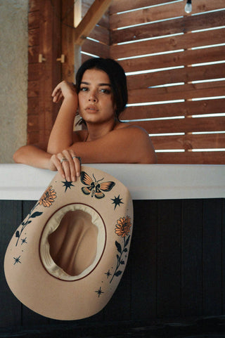 The Presley Cowboy Hat (western, cattleman, wool)