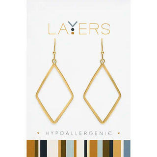 Mesa Geo Dangle Earrings