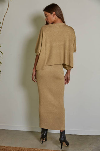 Knit Sweater Ribbed Short Sleeve Pullover Top