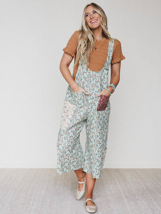 Bloomside Overalls in Sage