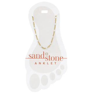 Salt Flats Beaded Anklet