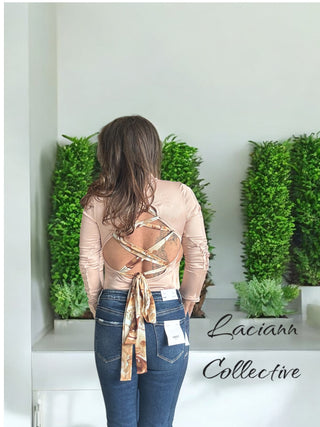 Back Lace Up Bodysuit – Sleek, Sculpted, and Statement-Making