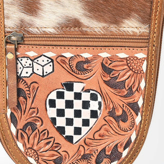 Hair-On Cowhide Leather Concealed Carry Bag | Laciann Collective