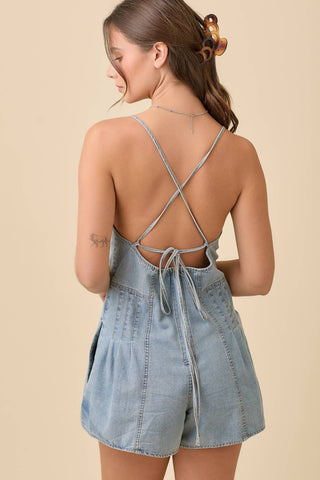 Denim Dreams Romper