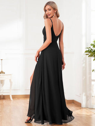 The Willow Gown A Line chiffon Gown
