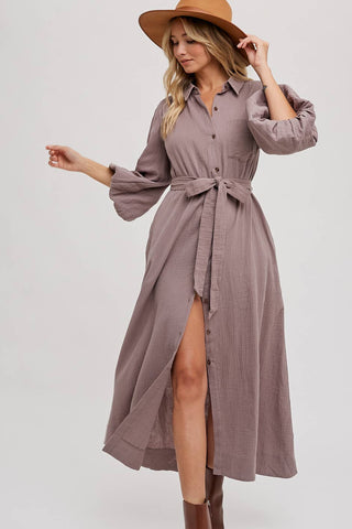 Bell of the Ball Shirt Dress