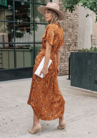 Sweet As Honey Floral Dress