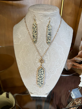 Spotted Serenity Pendant Necklace