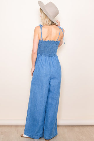 Vintage Denim Jumpsuit