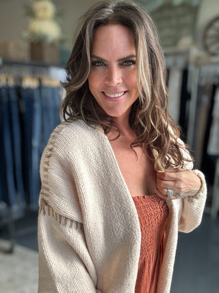 Slouchy Chunky knit Cardigan