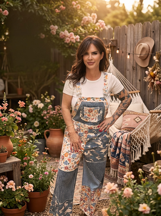 Canvas Bloom Overalls