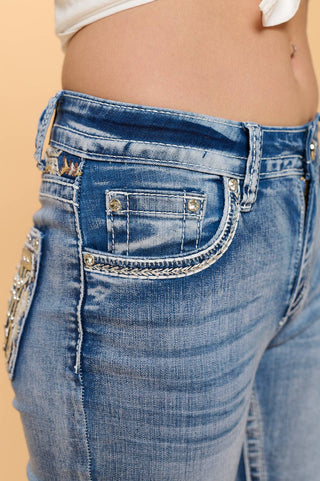 WESTFIELD EAGLE BOOTCUT STRETCH RODEO COUNTRY WESTERN JEANS