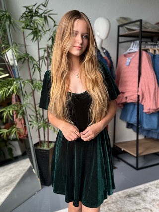 Sweetheart Velvety Dress