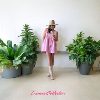 Chic Denim Romper