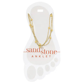 Starlight Facet Strand Anklet