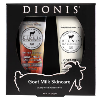 Vanilla Pumpkin Duo | Dionis Goat Milk Hand Cream Set | Fall Skincare Gift – Laciann Collective