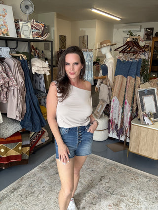 Cold Shoulder Please Top