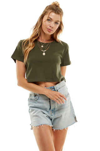 Sunbaked Boxy Crop Top