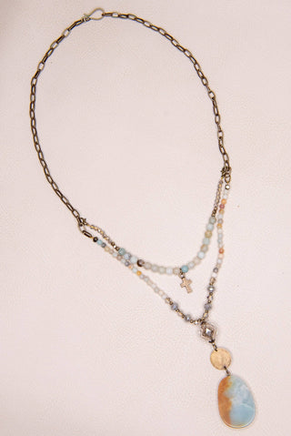 Mackenzie Necklace Amazonite