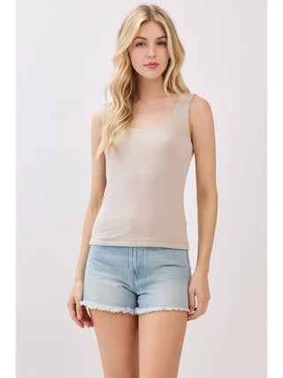 Must Have Basic Double Layer Tank Top
