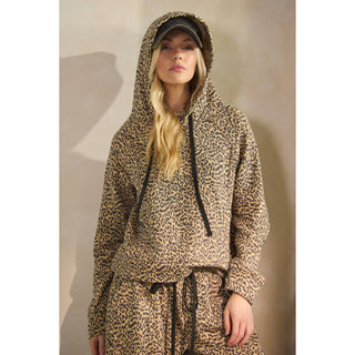 Leopard French Terry Hoodie – Cozy, Bold & Boutique-Polished