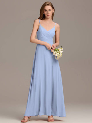 The Willow Gown A Line chiffon Gown