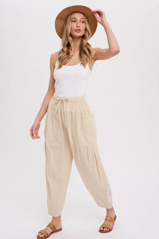 EFFORTLESS HAREM PANTS