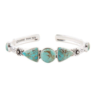 Turquoise and Sterling Silver Cuff Bracelet