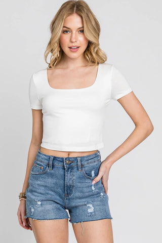 Basic Shirt Cropped