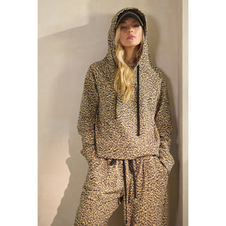 Leopard French Terry Hoodie – Cozy, Bold & Boutique-Polished