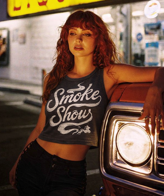 Smoke Show Muscle Crop Top