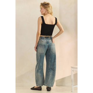 Horseshoe Jeans with Belt Detail – Boutique Denim with a Twist