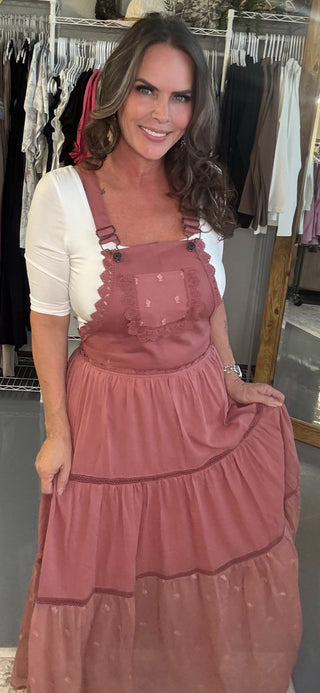 Desert Rose Overall Dress