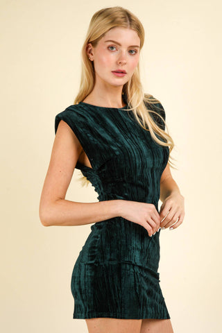 Festive Velvet Charm Dress