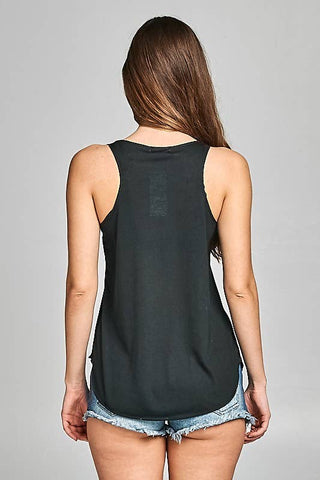 Boho Bull Graphic Tank Top