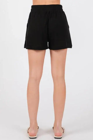 Canyon Thermal Elastic Waist Casual Shorts (Top Sold Separately)