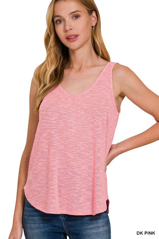 Sunny Sensations Scoop Neck Tank Top