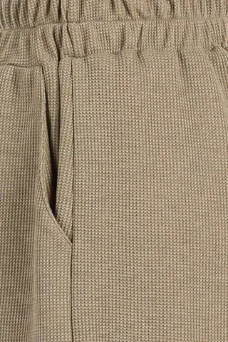 Canyon Thermal Elastic Waist Casual Shorts (Top Sold Separately)