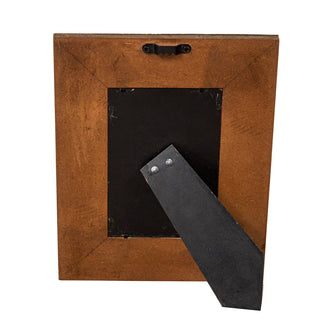 Wyburn Canyon Hand-Tooled Leather Sunflower Photo Frame