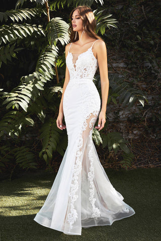 Corseted Lace Mermaid Bridal Gown | Laciann Collective
