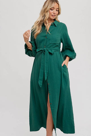Bell of the Ball Shirt Dress