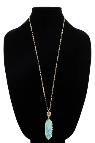 Spotted Serenity Pendant Necklace