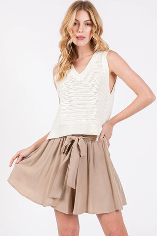 Split Elegance Sweater