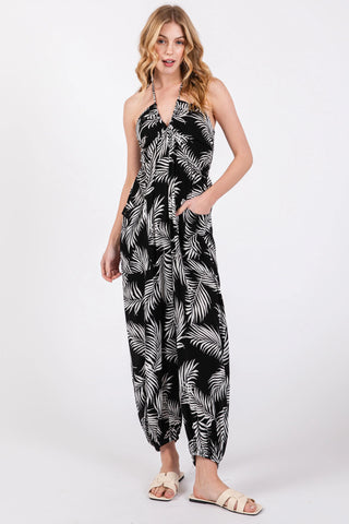 Laciann Sunny Day Print Jumpsuit