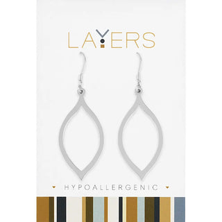 Canyon Oval Dangle Earrings