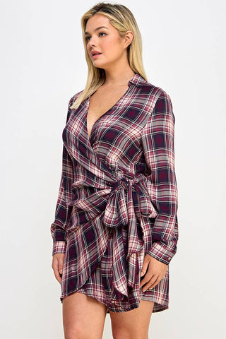 Curvy Canyon Rosé Wrap