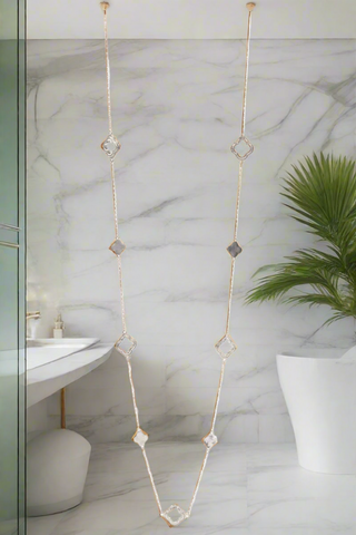 Clover Long Necklace