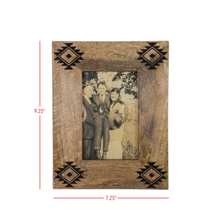 Emilia 4x6 Photo Southwest Picture Frame Wood
