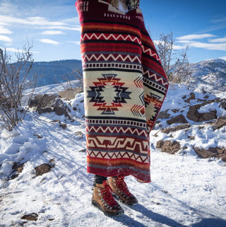 Wid Fire Andean Alpaca Wool Blanket