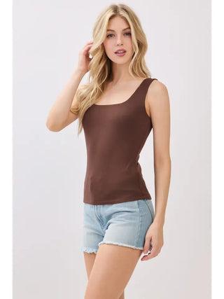 Must Have Basic Double Layer Tank Top